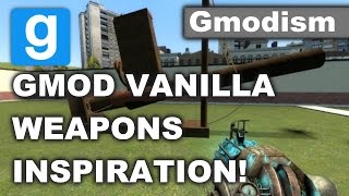 Garry's Mod: Vanilla Weapons! Insprational Showcase NO ADDONS BUILDS