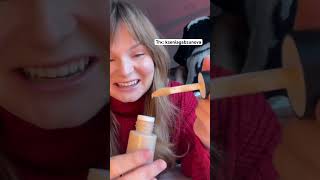 Распаковка подарка от золотого яблока 💚 #золотоеяблоко #косметика