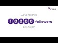 Uniqus reaches 10000 followers on linkedin