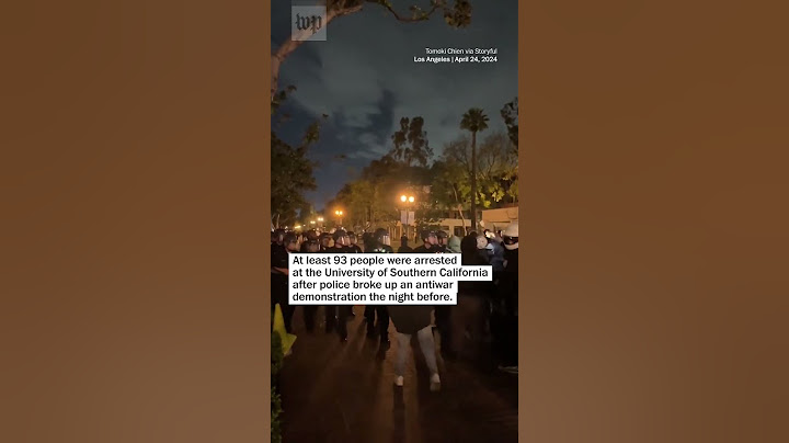 Campus antiwar protests spread despite arrests