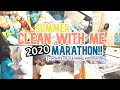 2020 CLEAN WITH ME MARATHON // 2 HOURS OF INSANE SPEED CLEANING MOTIVATION