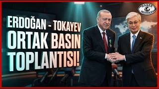 Cumhurbaşkanı Erdoğan & Kazakistan Cumhurbaşkanı Tokayev | Ortak Basın Toplantısı #Canlı