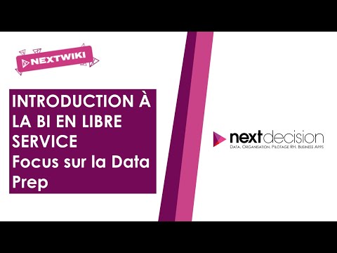 Introduction à la BI en libre service - Focus sur la data prep