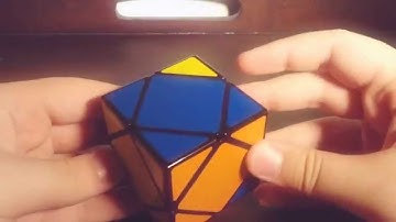 How to make a skewb in a skewb pattern ( joke video)