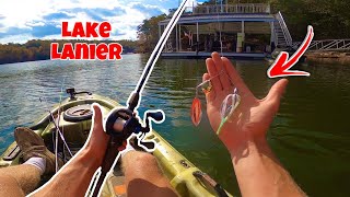 Fall Kayak Fishing on Lake Lanier!!