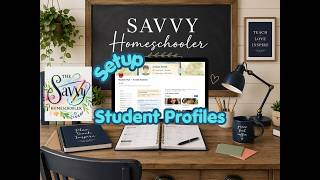 Using Notion for Homeschool Planning:  Setup Student Profile Tutorial