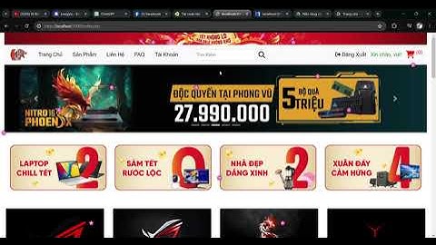 Source Code web bán laptop MVC PHP&MySQL