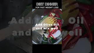 Diet dinner made quickly and easily~ #shorts