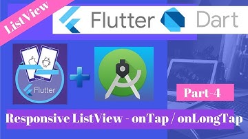Responsive ListView with SnackBar [ Part-4 ] - Flutter Tutorial