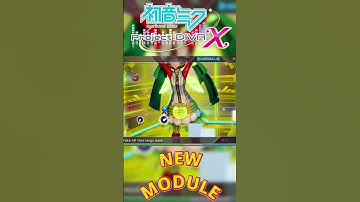 New module Hatsune Miku Project DIVA X #hatsunemiku #projectdiva #projectdivax