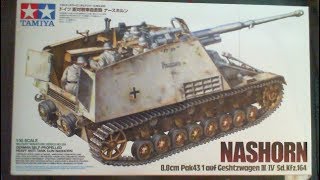 TAMIYA 1/35 Scale NASHORN Update #4 Painting Part 1