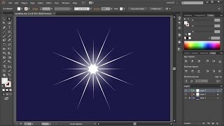 How to Draw a Sparkling Star in Adobe Illustrator | 2