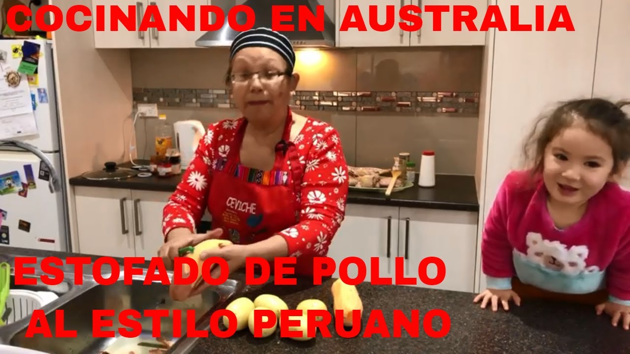 ESTOFADO DE POLLO - AL ESTILO PERUANO