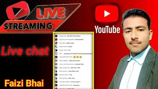 Faizi Bhai is live!