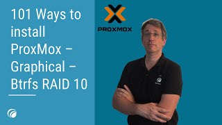 101 Ways to Install Proxmox VE | Graphical Install with BTRFS RAID 10