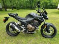 2021 Honda CB500F ABS one month review