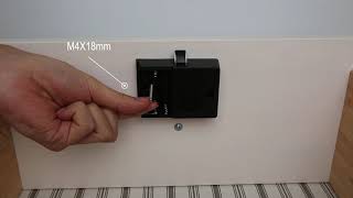 Jal F023 Installation Video Of Smart Cabinet Lock