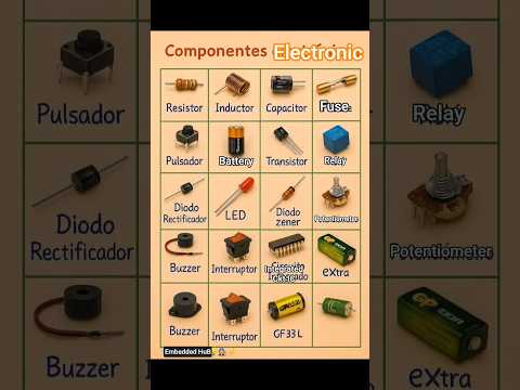 Electronic Components Explained with Images | Quick Guide ⚡