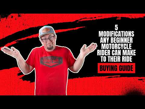 5 Modifications Any Beginner Motorcycle Rider Can Make To Their Ride | DK Buying Guides