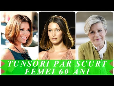 Modele De Tunsori Par Scurt Femei In Varsta 2018 Youtube