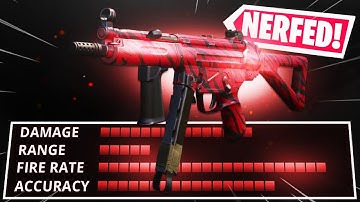 this is the MP5 after its NERF.. (BEST MP5 CLASS SETUP!) - Black Ops Cold War
