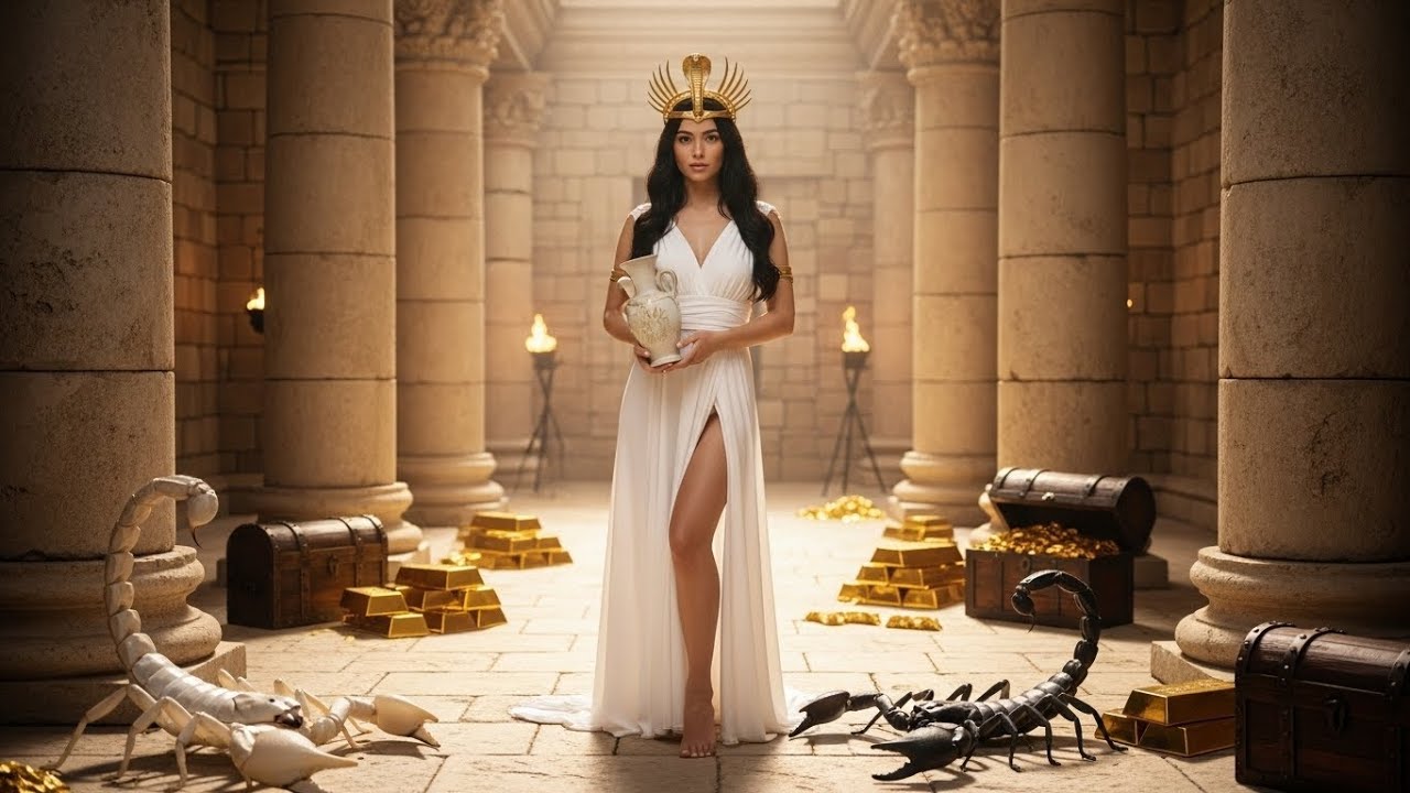 HOW THEY DID IT – Cleopatra’s Immortality Elixir Made from White Desert Scorpions