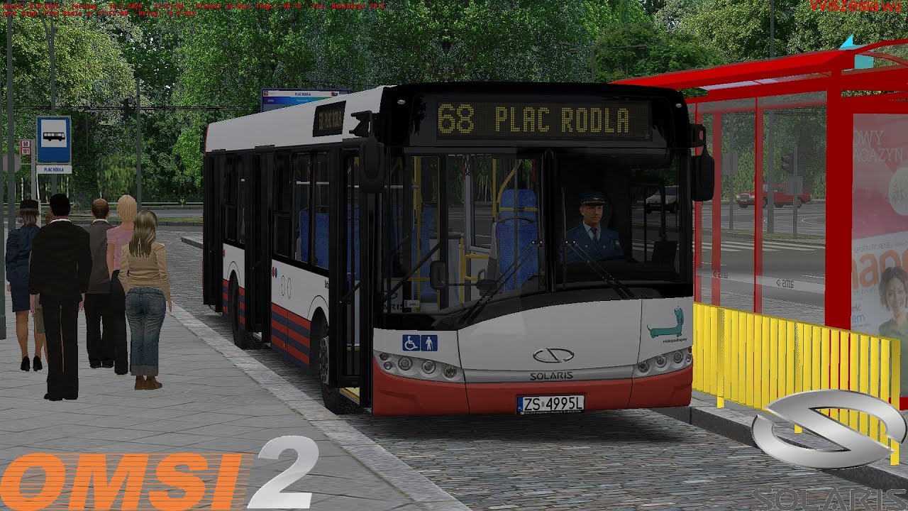 Omsi 2 - Fikcyjny Szczecin - Line 68 - Solaris Urbino 12 III