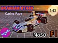 BRABHAM BT44B  Carlos Pace1:43 CENTAURIA Formula1 Auto Collection №50