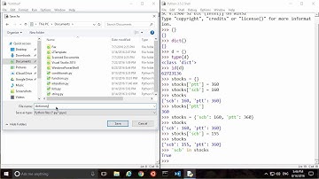 การเขียนโปรแกรมใช้งาน Dictionary ในภาษา Python [07]