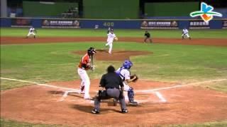 20140531-2 爆米花 崇越vs威達 六下 增鈺傑盜壘被抓到啦!!