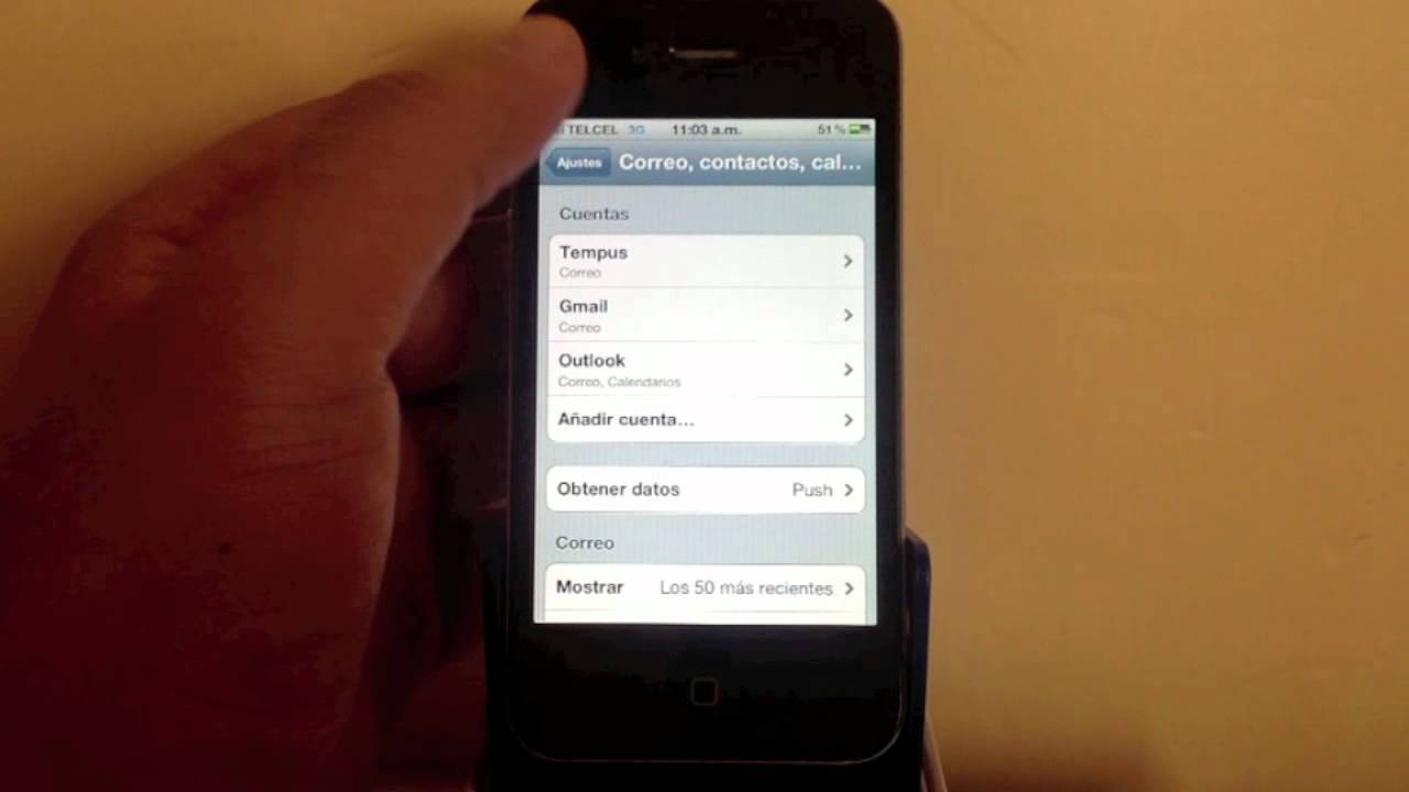 Configurar Outlook En IPhone IPad IPod Toch YouTube