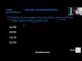 NMMS - Maths - Squares and Squareroots - Part 1