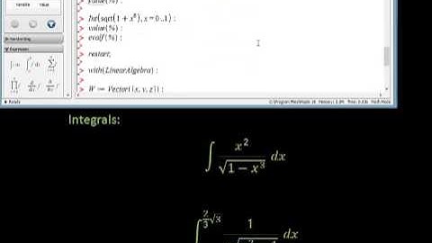 Some Useful MAPLE Commands