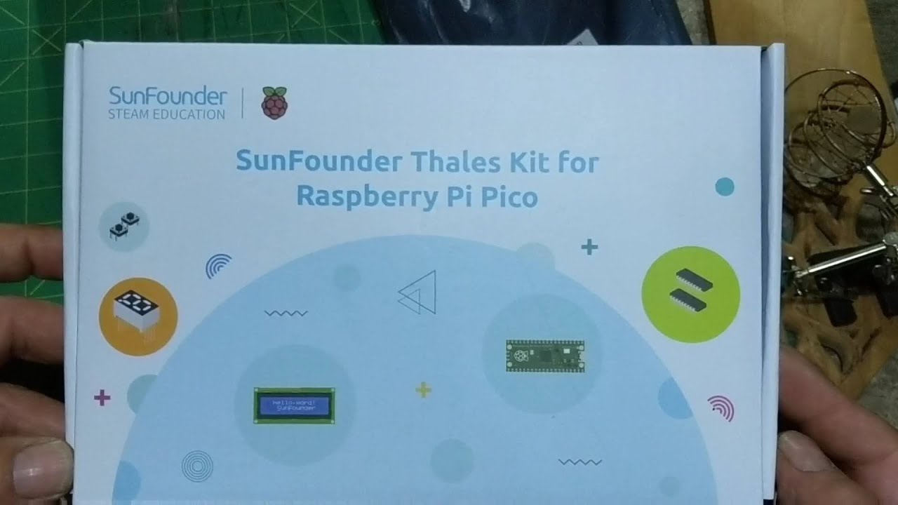 Sunfounder Thales Kit For Raspberry Pi Pico Unboxing Youtube