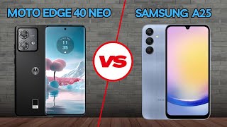 MOTO EDGE 40 NEO 5G VS SAMSUNG A25 5G COMPARATIVO, QUAL COMPRAR ? 📱 @canaldwn