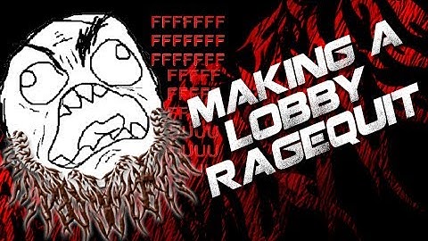 Making a Lobby RAGEQUIT / New Series Concepts (Call of Duty Ghosts gameplay)