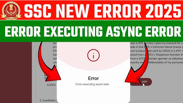 Error Executing async task ✅Error Executing async Error in Delhi Form 🔥 Error Executing async task