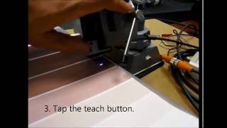 SensoPart How to teach the FT 25 C1 Color Sensor