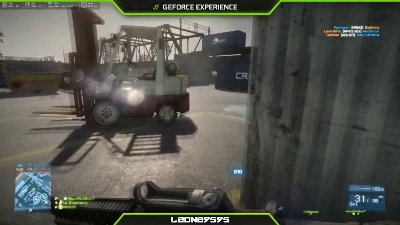 BF3: 17 Killstreak 2.0 [1080p60Fps]