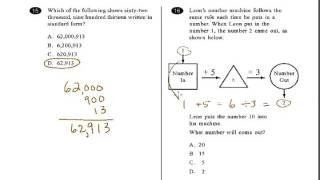 2010 MCAS Math Grade 4 Problem 16