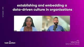 EPISODE 139: Establishing and embedding a data-driven culture in organisations