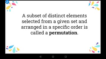 Finite Math 6.4 Permutations
