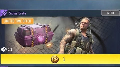 Did You Claim 1 CP FREE Crates in CODM?