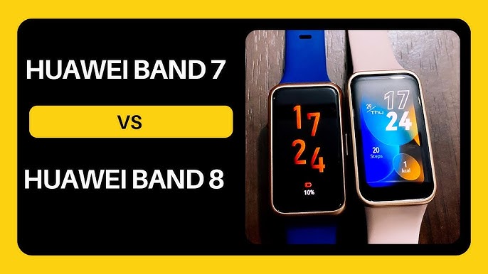 HUAWEI Band 8 vs HONOR Band 7 