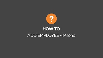 Adding an employee to busybusy for iOS