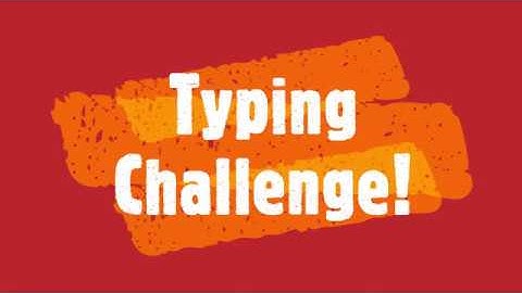 Typing Challenge! Upto 70 WPM achieved!