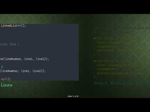 How to Compare Two Text Files in Java and Document the Differences