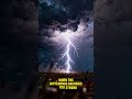 What causes lightning? #lightning #science #weather #storm #geography #learning #shorts