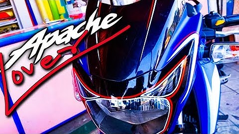 Awesome video for Apache❤️lover❣️ Apache rtr 160 modified❣️ Apache modified❤️ Irfan art dumka