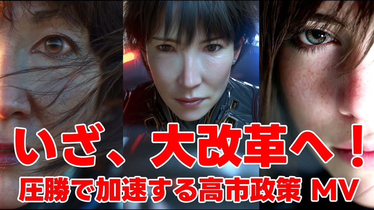 【衆議院選2026】自民圧勝！高市早苗 応援ソング完全版｜日本の分岐点　#衆議院議員選挙  #高市AI #自民党